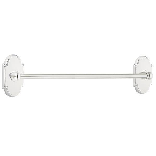 Emtek - Traditional Brass Towel Bar, 30 Inch