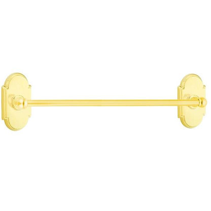 Emtek - Traditional Brass Towel Bar, 30 Inch