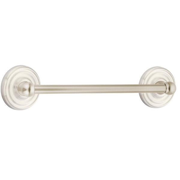 Emtek - Traditional Brass Towel Bar, 12 Inch