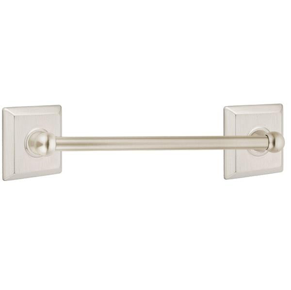 Emtek - Traditional Brass Towel Bar, 12 Inch