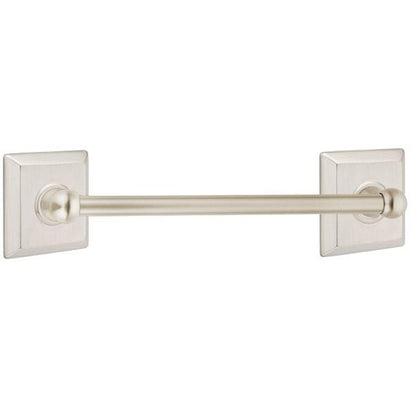 Emtek - Traditional Brass Towel Bar, 12 Inch