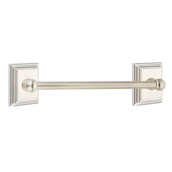 Emtek - Traditional Brass Towel Bar, 12 Inch