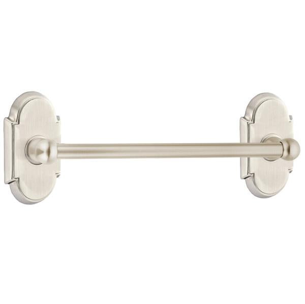 Emtek - Traditional Brass Towel Bar, 12 Inch
