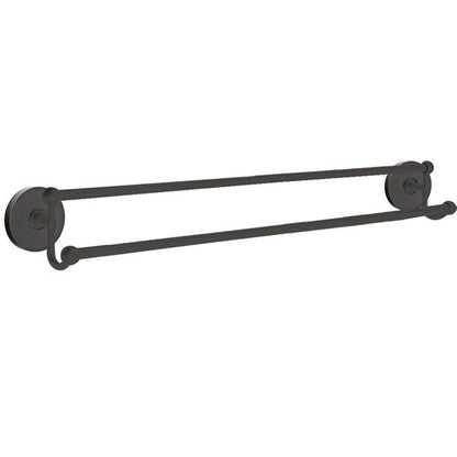 Emtek - Traditional Brass Double Towel Bar, 30 Inch