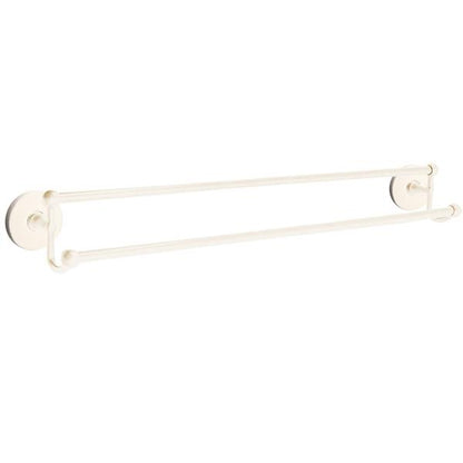 Emtek - Traditional Brass Double Towel Bar, 30 Inch