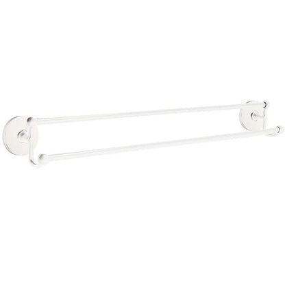 Emtek - Traditional Brass Double Towel Bar, 30 Inch
