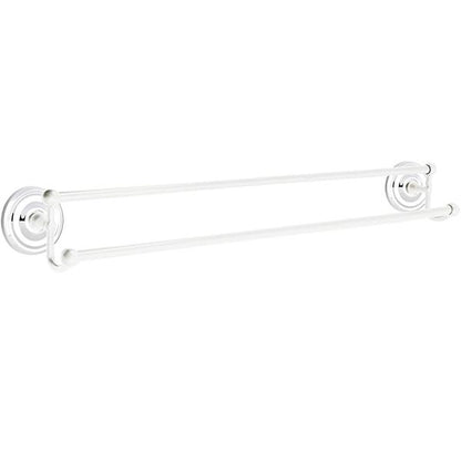 Emtek - Traditional Brass Double Towel Bar, 30 Inch
