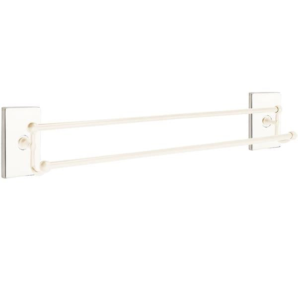 Emtek - Traditional Brass Double Towel Bar, 30 Inch