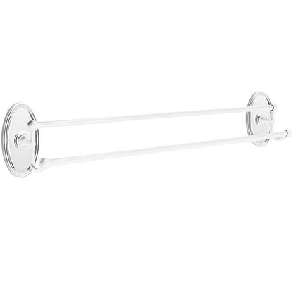 Emtek - Traditional Brass Double Towel Bar, 30 Inch