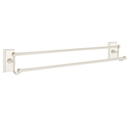 Emtek - Traditional Brass Double Towel Bar, 30 Inch
