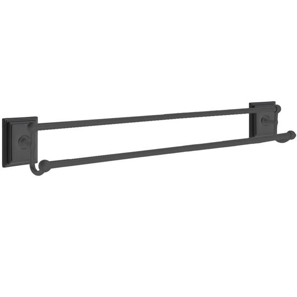 Emtek - Traditional Brass Double Towel Bar, 30 Inch