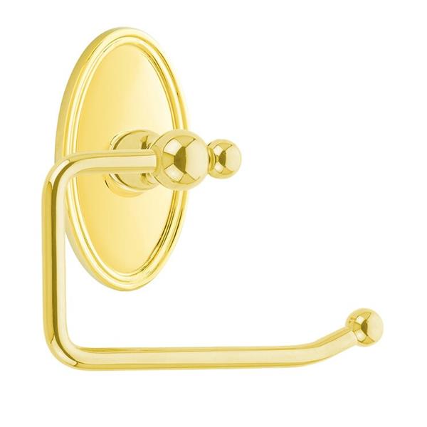 Emtek - Traditional Brass Toilet Paper Holder Bar Style