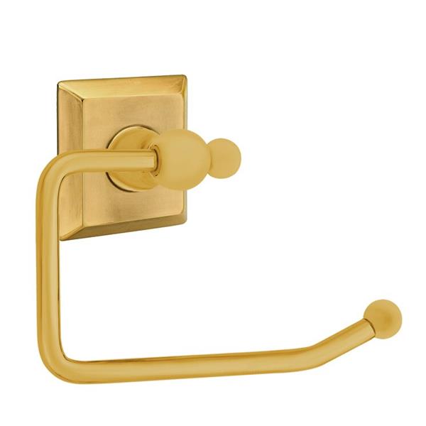 Emtek - Traditional Brass Toilet Paper Holder Bar Style