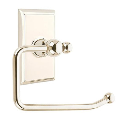 Emtek - Traditional Brass Toilet Paper Holder Bar Style