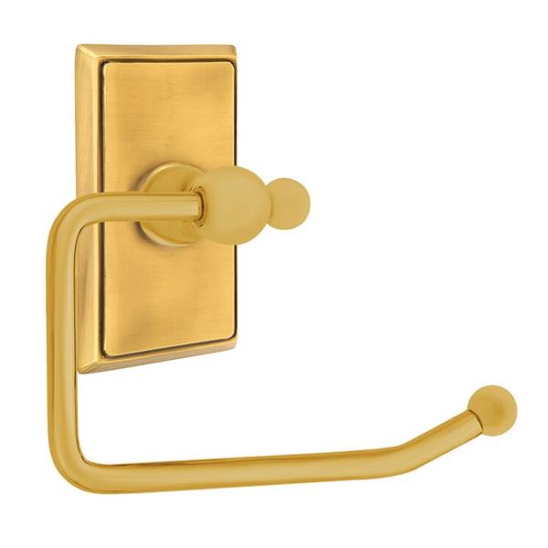 Emtek - Traditional Brass Toilet Paper Holder Bar Style