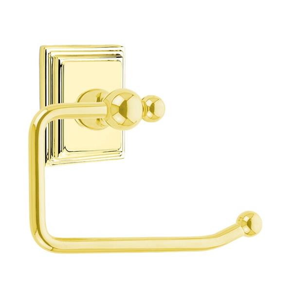 Emtek - Traditional Brass Toilet Paper Holder Bar Style