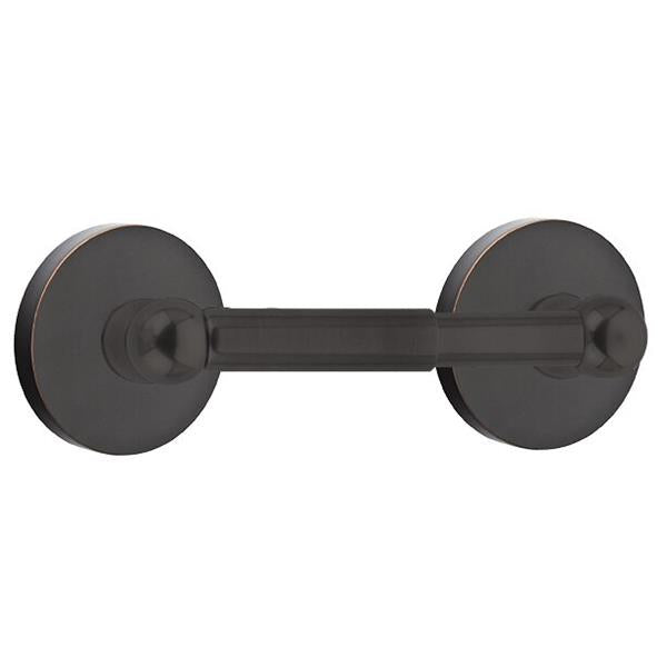 Emtek - Traditional Brass Toilet Paper Holder Spring Rod Style