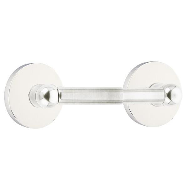 Emtek - Traditional Brass Toilet Paper Holder Spring Rod Style
