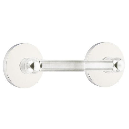 Emtek - Traditional Brass Toilet Paper Holder Spring Rod Style