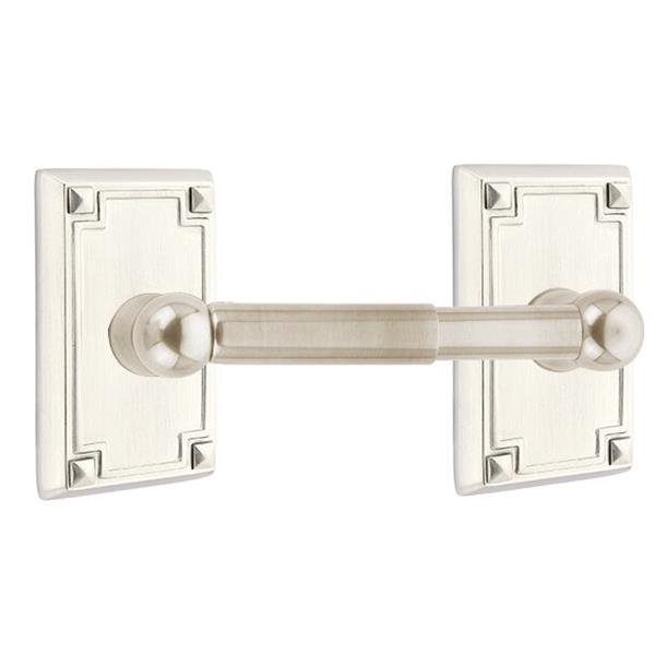 Emtek - Traditional Brass Toilet Paper Holder Spring Rod Style
