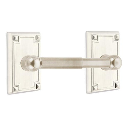 Emtek - Traditional Brass Toilet Paper Holder Spring Rod Style