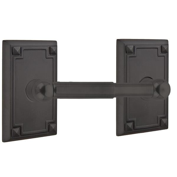 Emtek - Traditional Brass Toilet Paper Holder Spring Rod Style