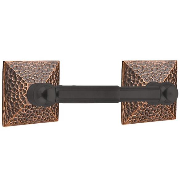 Emtek - Traditional Brass Toilet Paper Holder Spring Rod Style