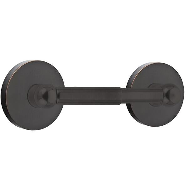 Emtek - Traditional Brass Toilet Paper Holder Spring Rod Style
