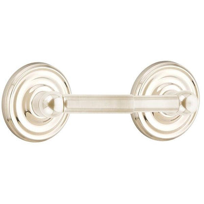 Emtek - Traditional Brass Toilet Paper Holder Spring Rod Style