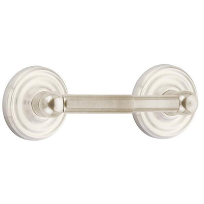 Emtek - Traditional Brass Toilet Paper Holder Spring Rod Style