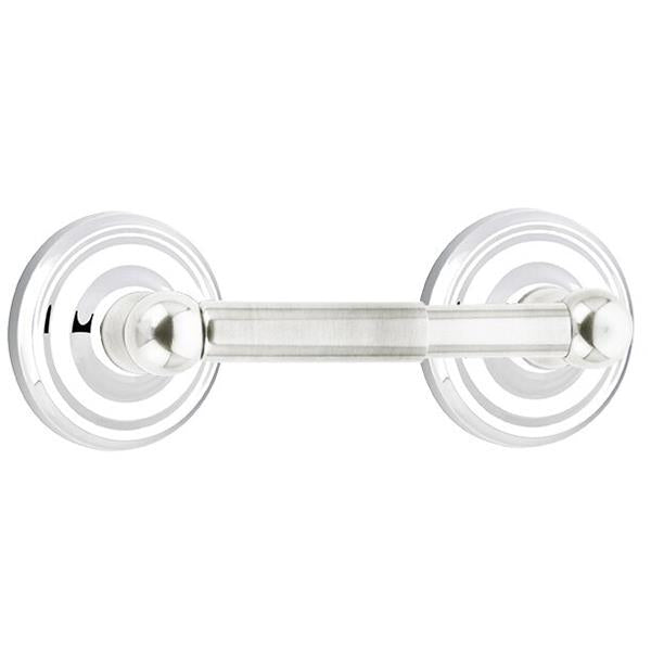Emtek - Traditional Brass Toilet Paper Holder Spring Rod Style