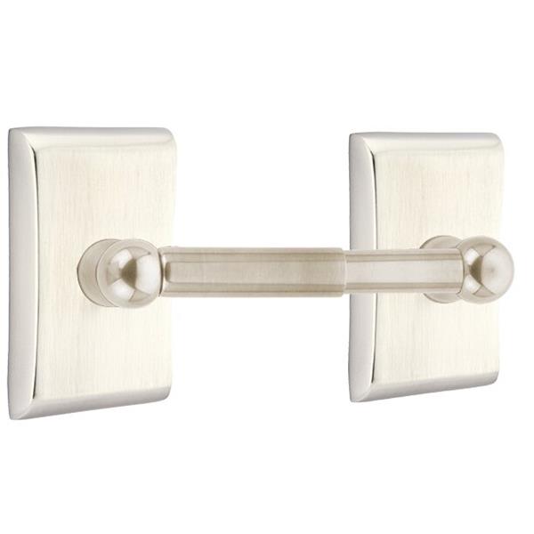 Emtek - Traditional Brass Toilet Paper Holder Spring Rod Style