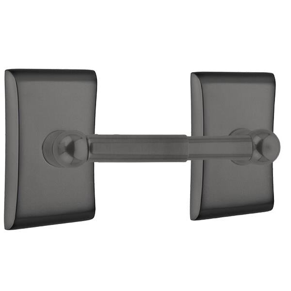 Emtek - Traditional Brass Toilet Paper Holder Spring Rod Style