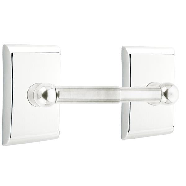 Emtek - Traditional Brass Toilet Paper Holder Spring Rod Style
