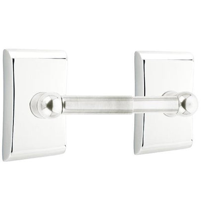 Emtek - Traditional Brass Toilet Paper Holder Spring Rod Style