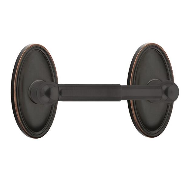 Emtek - Traditional Brass Toilet Paper Holder Spring Rod Style