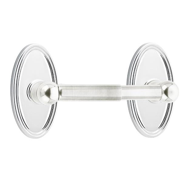 Emtek - Traditional Brass Toilet Paper Holder Spring Rod Style