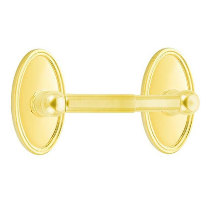 Emtek - Traditional Brass Toilet Paper Holder Spring Rod Style