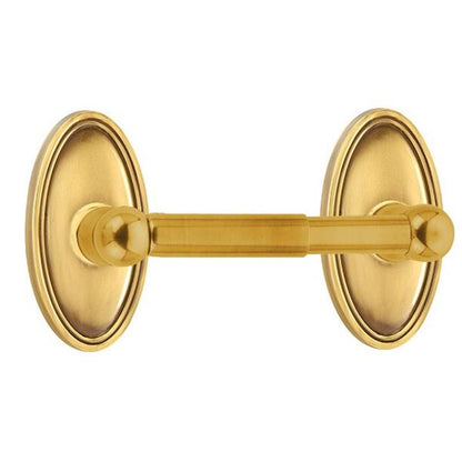 Emtek - Traditional Brass Toilet Paper Holder Spring Rod Style