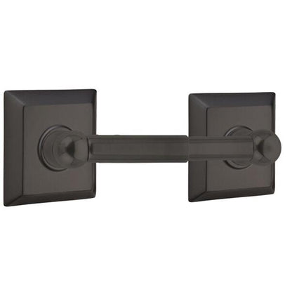 Emtek - Traditional Brass Toilet Paper Holder Spring Rod Style