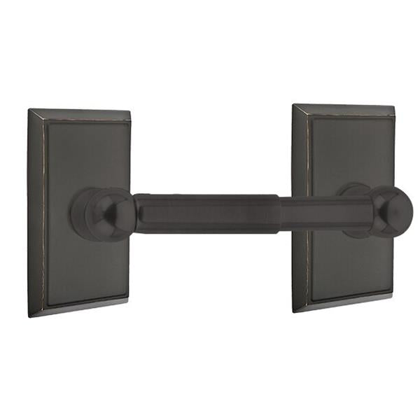 Emtek - Traditional Brass Toilet Paper Holder Spring Rod Style