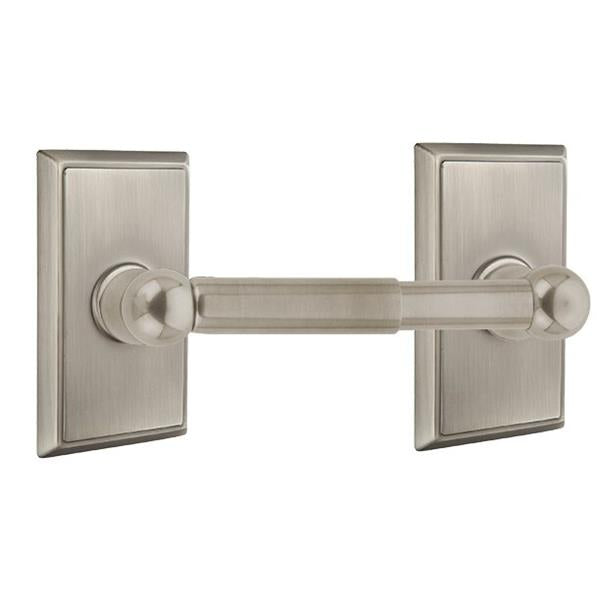 Emtek - Traditional Brass Toilet Paper Holder Spring Rod Style