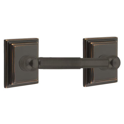 Emtek - Traditional Brass Toilet Paper Holder Spring Rod Style