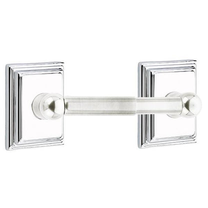 Emtek - Traditional Brass Toilet Paper Holder Spring Rod Style