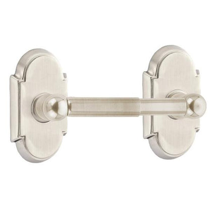 Emtek - Traditional Brass Toilet Paper Holder Spring Rod Style