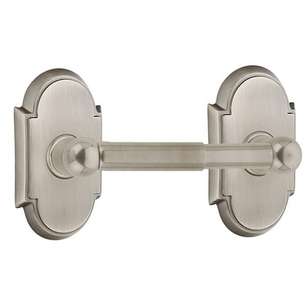 Emtek - Traditional Brass Toilet Paper Holder Spring Rod Style