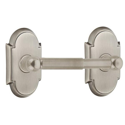 Emtek - Traditional Brass Toilet Paper Holder Spring Rod Style