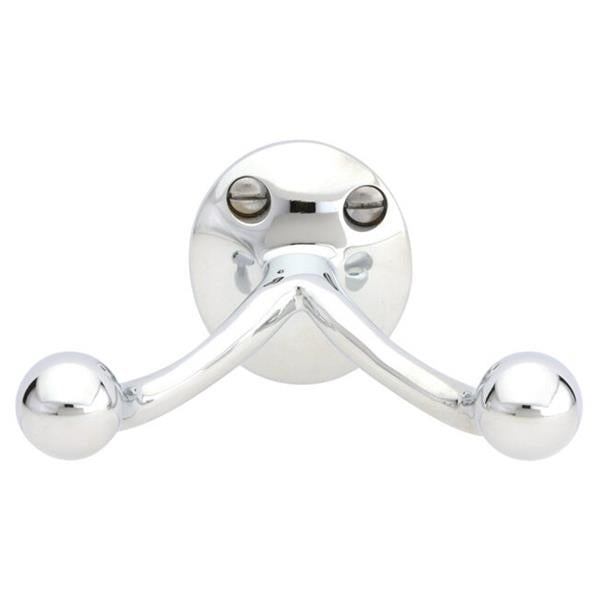 Emtek - Traditional Brass Double Hook W/ Oval Foot