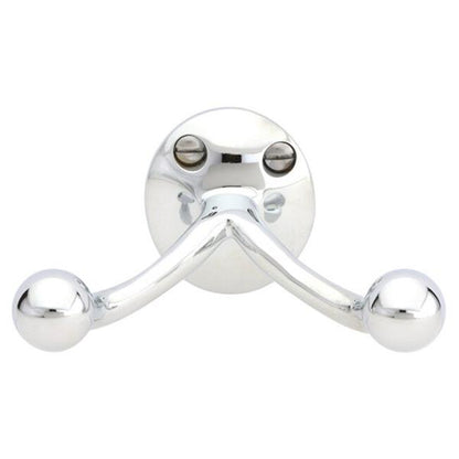Emtek - Traditional Brass Double Hook W/ Oval Foot