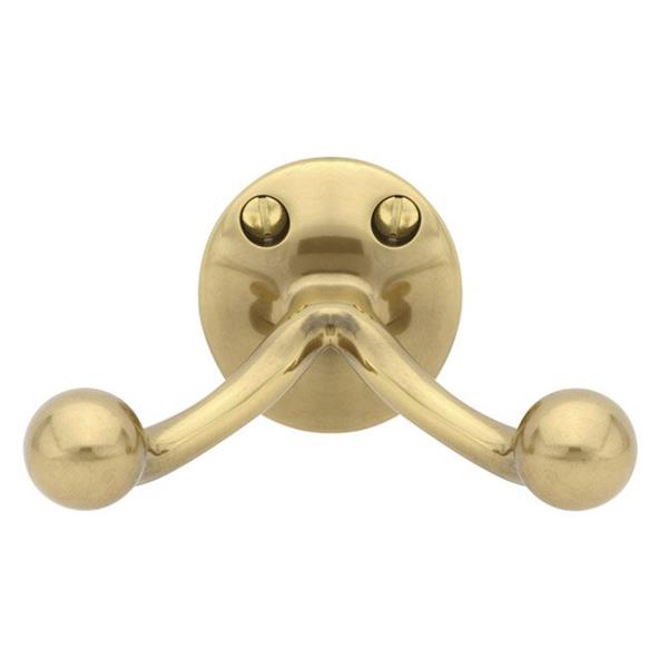 Emtek - Traditional Brass Double Hook W/ Oval Foot